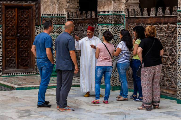 Fes: Al Attarine Madrasa, Al Qarawiyyin & Tannery, Tea Break