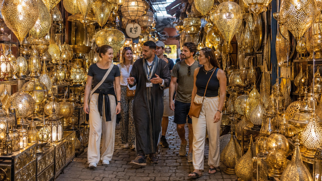 Marrakech : souks cachés, ateliers d’artisans et shopping