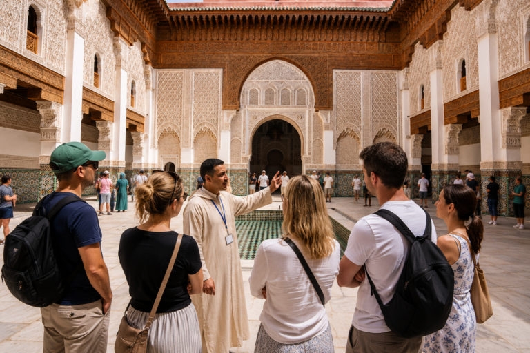 Marrakesh: Ben Youssef Madrasa, Secret Garden & Souk Tour